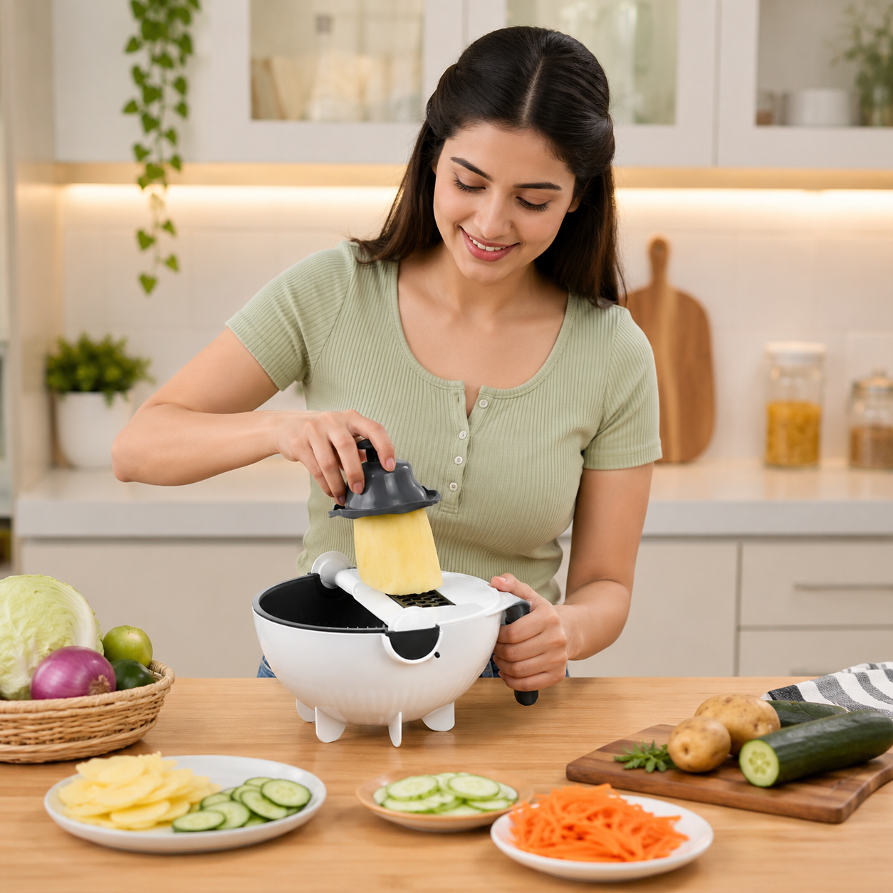 7 in 1 Multifunction Vegetable Cutter
