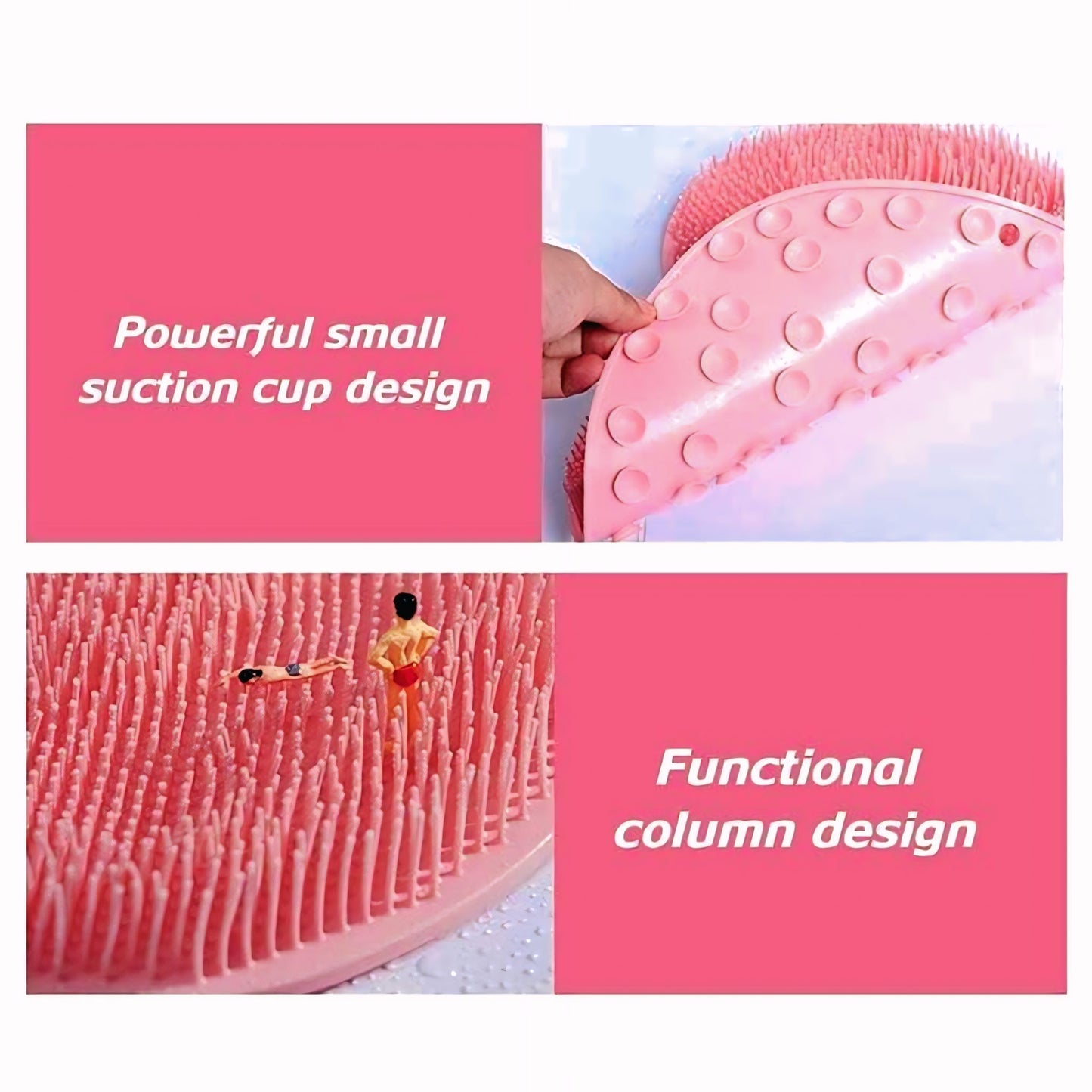 Silicone Multiuse Scrubber for Bath, Foot