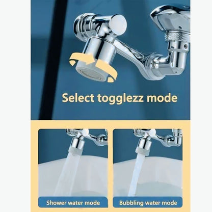 2 Mode Splash Filter Kitchen Tap Extended Faucet