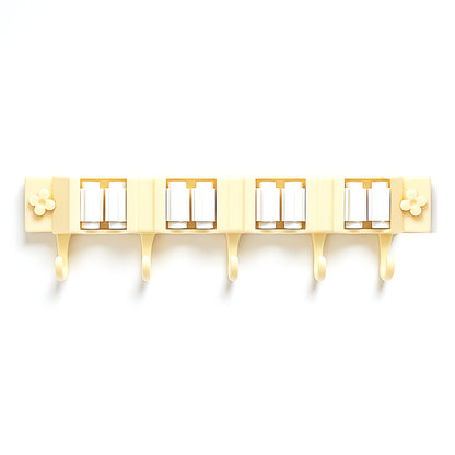 Self-adhesive Wall-mount Broom  Mop Holder Rack