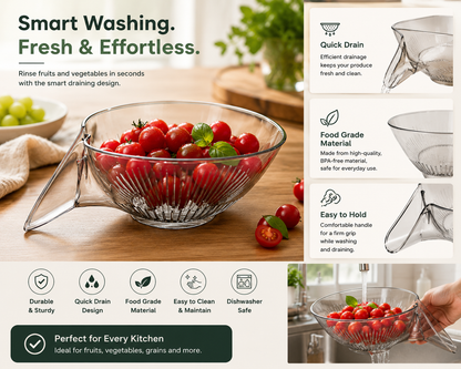Fruit  Vegetable Washing Strainer Basket