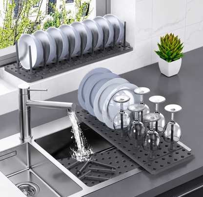 Kitchen Dish Organizer Rack