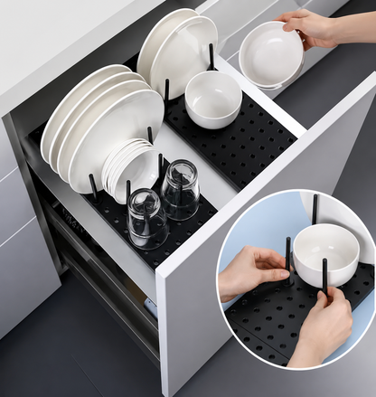 Kitchen Dish Organizer Rack