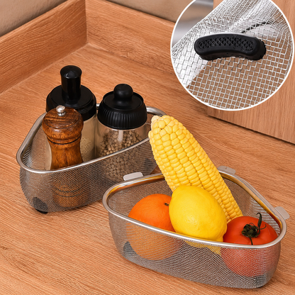 Stainless Steel Sink Corner Strainer