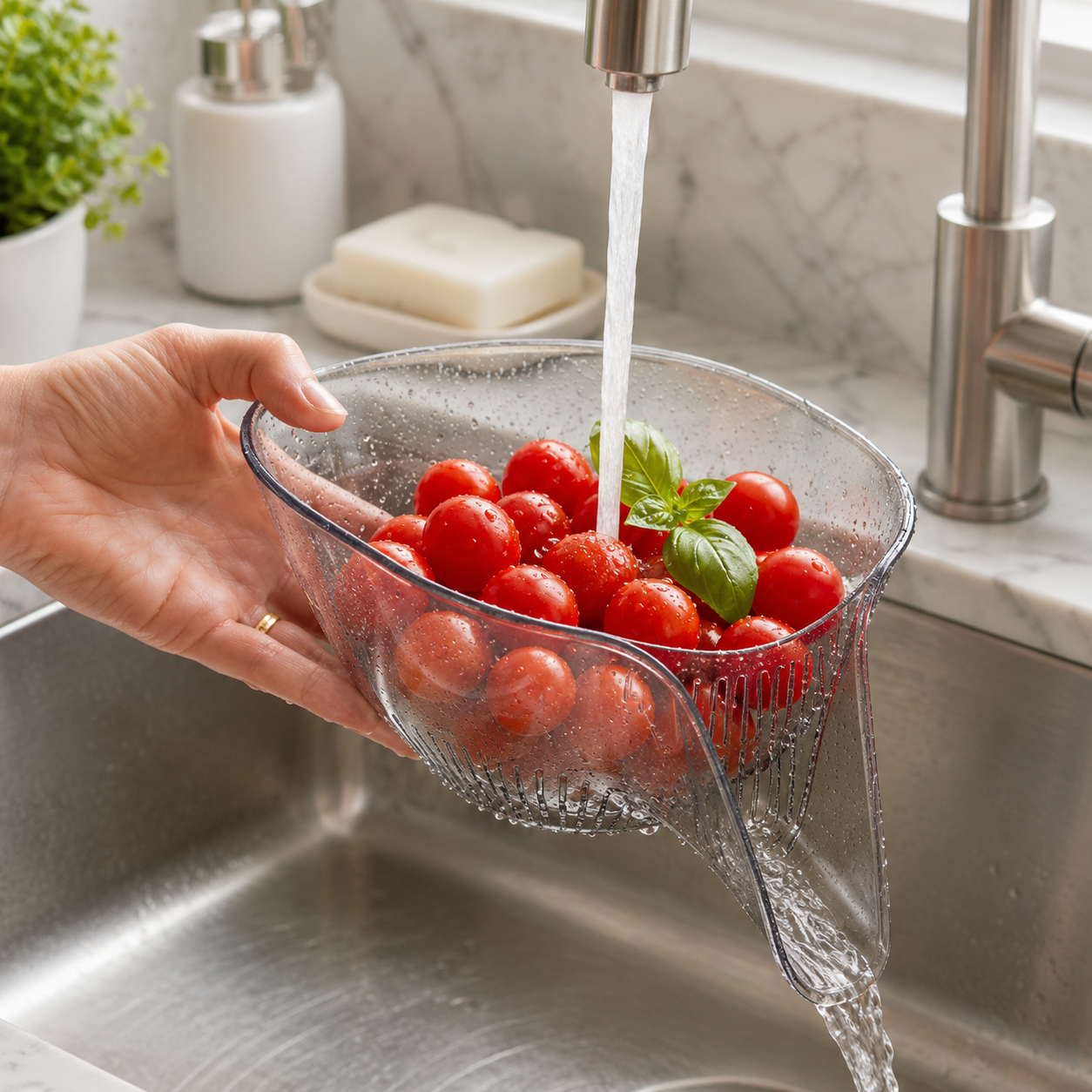 Fruit  Vegetable Washing Strainer Basket
