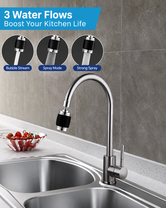 360° Swivel Tap Sink Faucet Extender With Filter